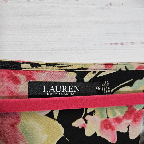 Lauren Ralph Lauren floral flutter sleeve blouse - Picture 4 of 15